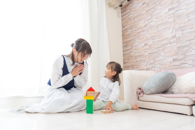 2歳女の子のママ