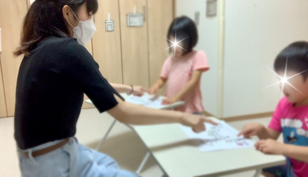 国分寺の音楽教室ワークで楽譜の読み書き