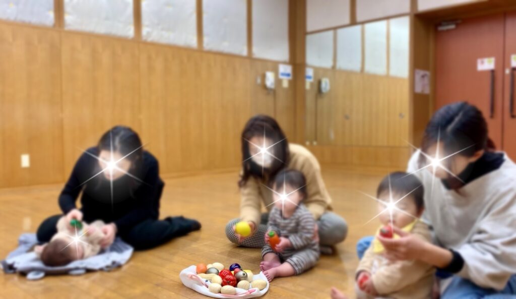 ０歳楽器あそび