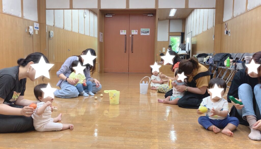 ０歳１歳のリトミック